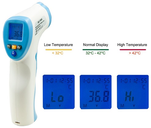 Бесконтактный инфракрасный термометр "NC-9900" 