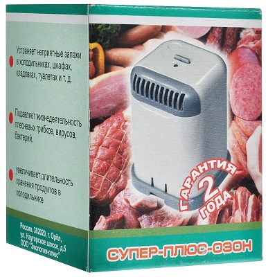 Озонатор воздуха для холодильника "Супер-Плюс Озон"