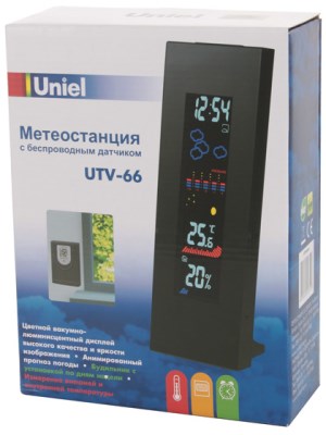 Метеостанция UTV-66 Uniel в упаковке